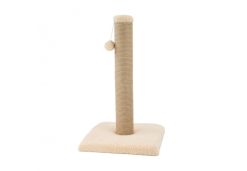 XL 2-part Teddy Fleece Scratch Post Sand