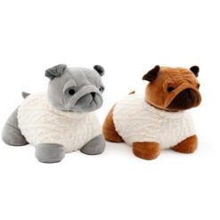 Pug Doorstop, 22cm