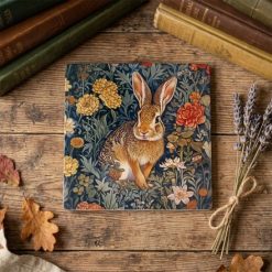 William Morris Hare Coaster, 10cm