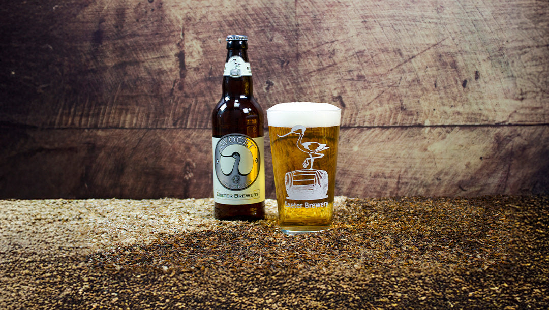 Exeter Brewery Avocet? Organic Real Ale Bottle