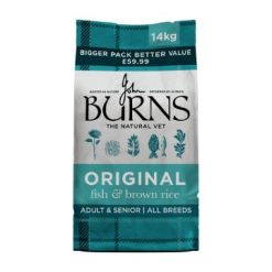 Burns Original Fish and Brown Rice 14kg