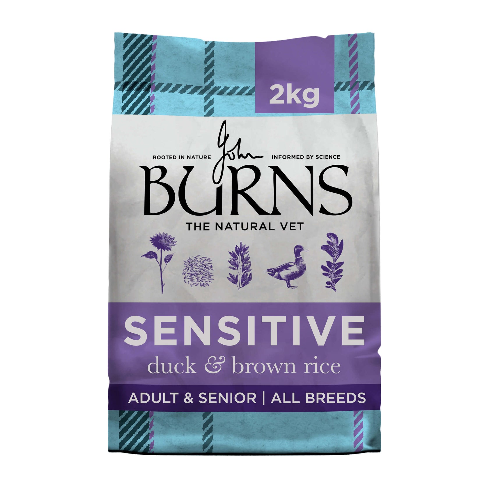 Burns Sensitive Duck & Brown Rice 2kg