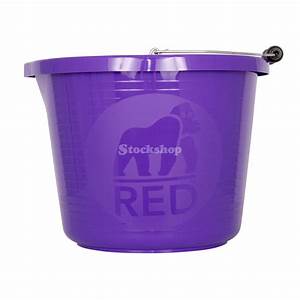 Red Gorilla Premium Buckets - Purple - 3 Gallon