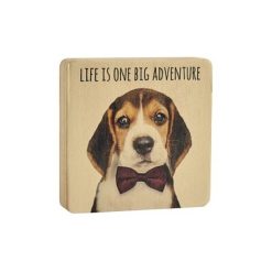 Wooden Block Sign - Life Is One Big Adventure