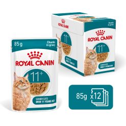 Royal Canin Cat Wet Ageing +11 In Gravy 12 X 85G