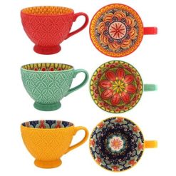 Patterned Tuscany Mug, 15cm