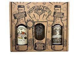 Courtney's 2 Bottle and Pint Glass Gift Box