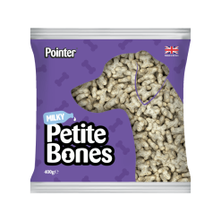 Pointer Milky Petite Bones 400g