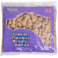 Pointer Chicken Flavoured Gravy Bones 400g