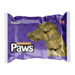 Pointer Peanut Butter Paws 1.25kg