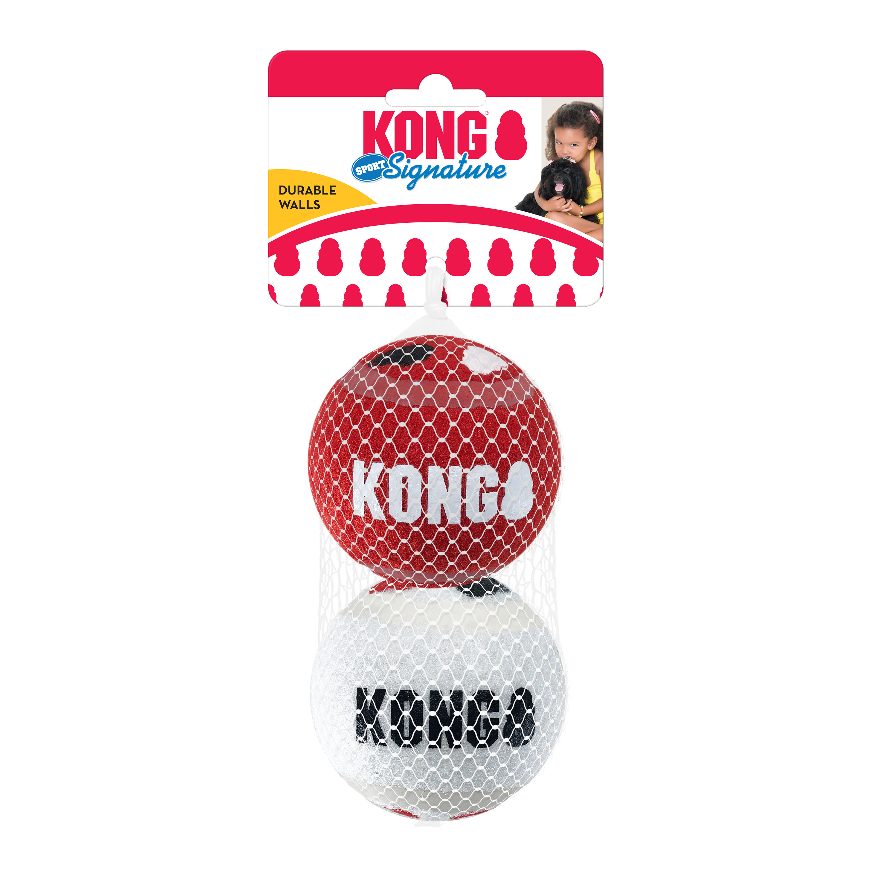 KONG Signature Sport Balls 2-pk Lg England - Football