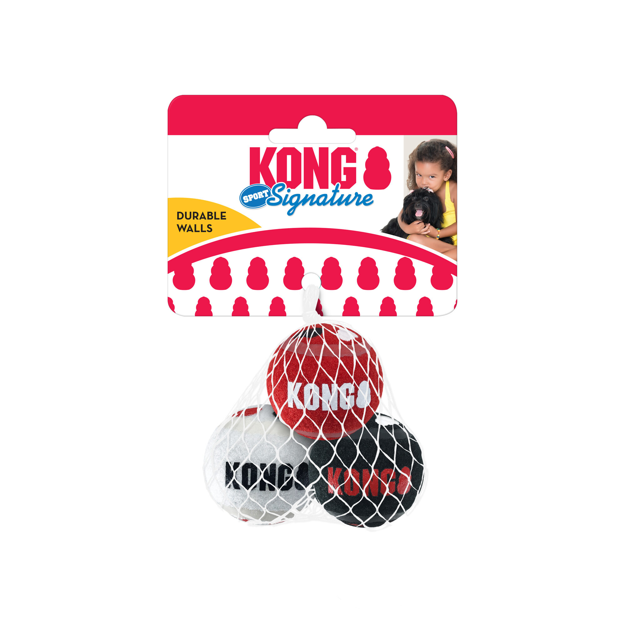 KONG Signature Sport Balls 3-pk Sm England - Football