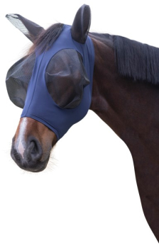 FINO STRETCH FLY MASK NAVY FULL
