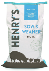 Henrys Sow & Weaner Nuts 20kg