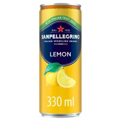 San Peligrino Lemon Can 330ml