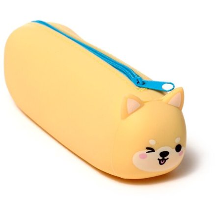 Adoramals Shiba Inu Dog Silicone Pencil Case