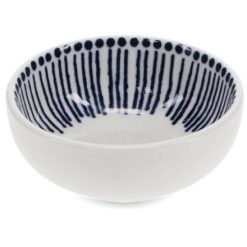 Beaded lIned Patterned Dipping Bowl, 7cm