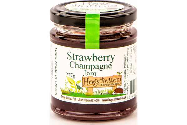 Hogs Strawberry Champagne Jam 340g