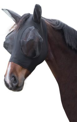 FINO STRETCH BLACK FLY MASK COB