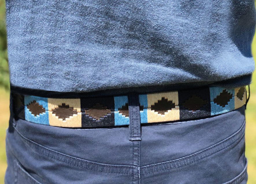 Curoli Country BLUE Belt 38/40"