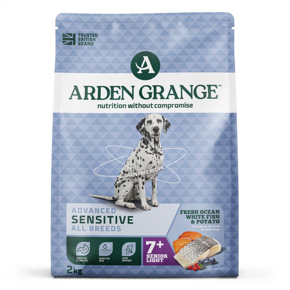 Arden Grange Dog Light / Senior Sensitive 2kg