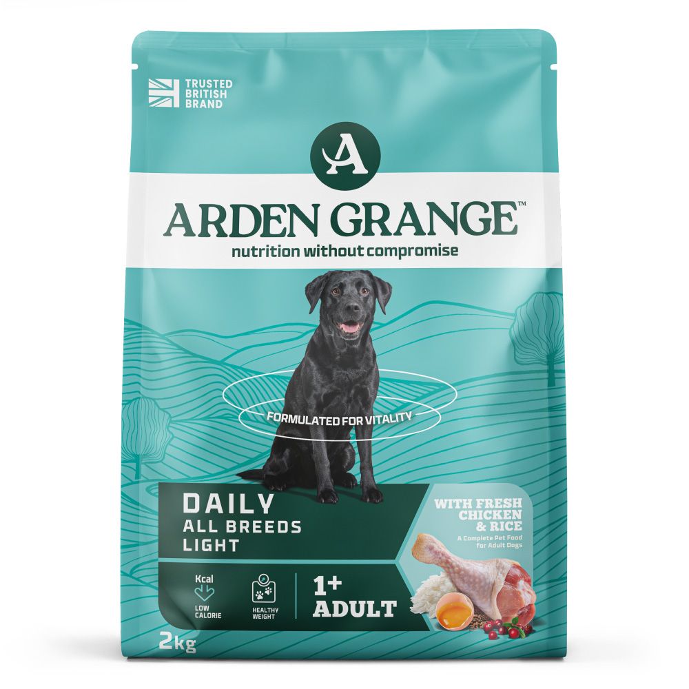 Arden Grange Dog Adult Light Chicken & Rice 2kg