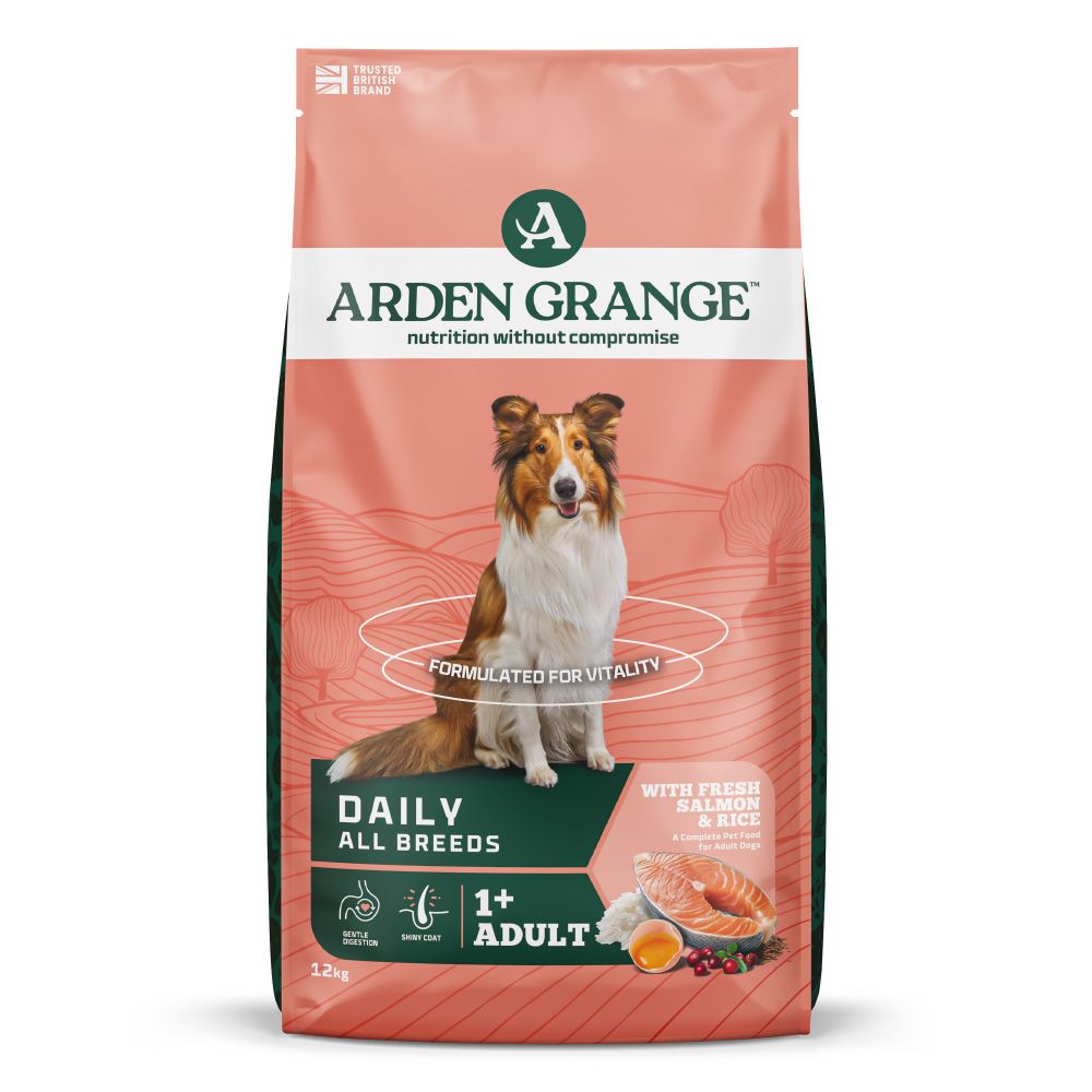 Arden Grange Dog Adult Salmon & Rice 12kg