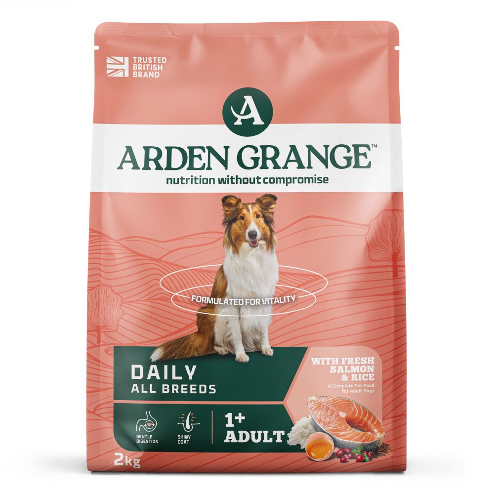 Arden Grange Dog Adult Salmon & Rice 2kg