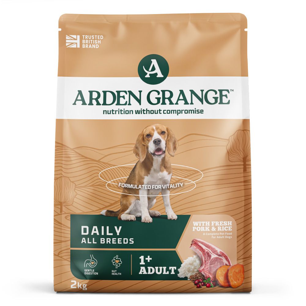 Arden Grange Dog Adult Pork & Rice 2kg