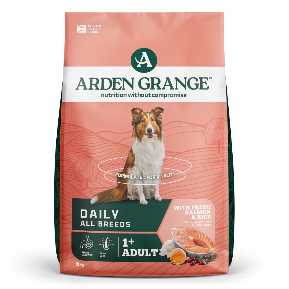 Arden Grange Dog Adult Salmon & Rice 6kg