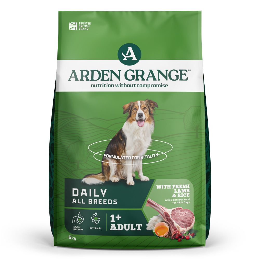 Arden Grange Dog Adult Lamb & Rice 6kg