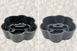 H&B 17cm BONE Grey Slow Feeding Bowl