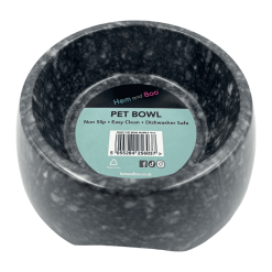 H&B 14cm Marble/Granite Feeding Bowl