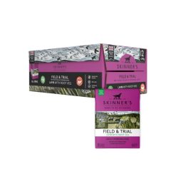 Skinners field & Trial Wet Adult  Lamb & Root Veg Case X 12  X 390G