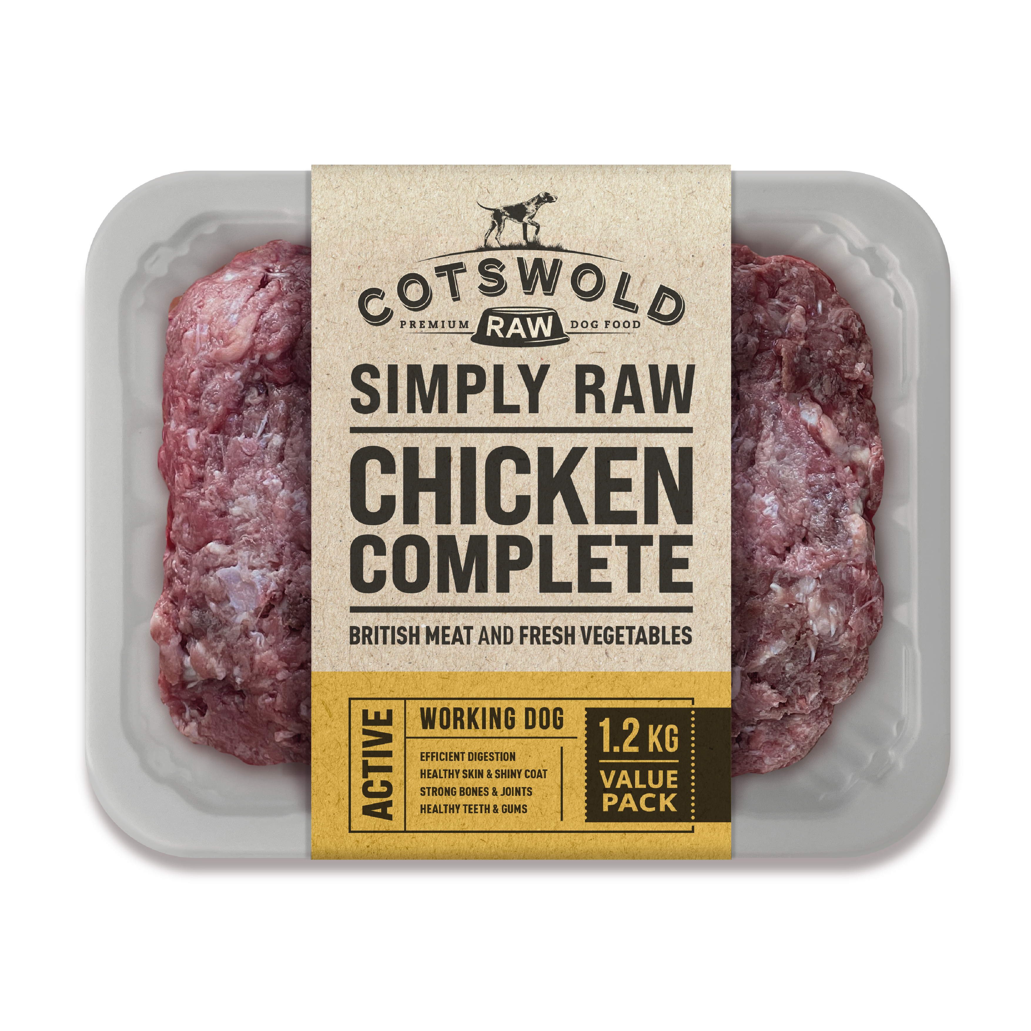Cotswold Simply Raw - Chicken 1.2kg