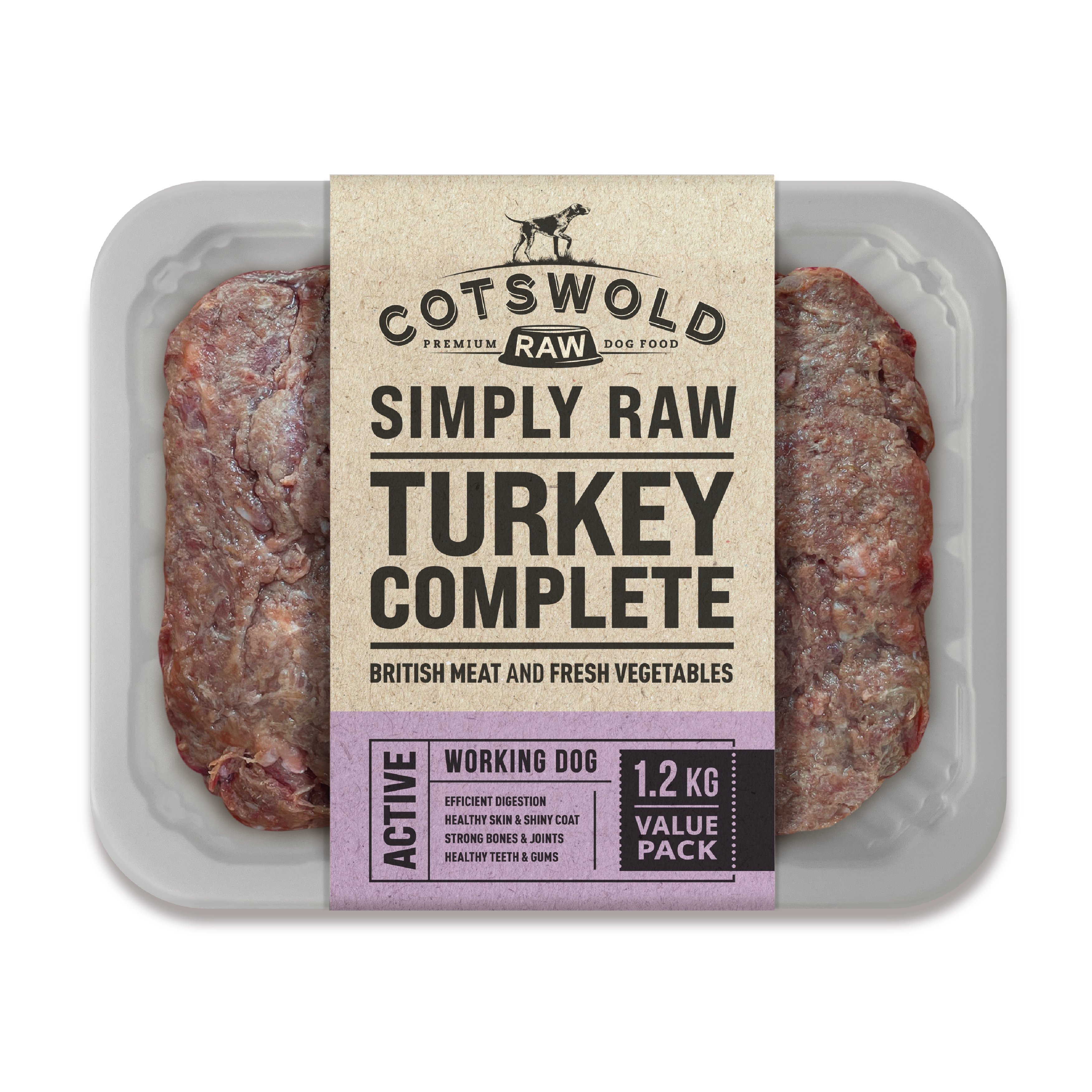 Cotswold Simply Raw - Turkey 1.2kg