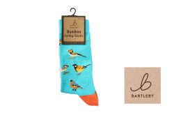 BARTLEBY? FUNKY BAMBOO SOCK 4-7 GARDEN BIRDS