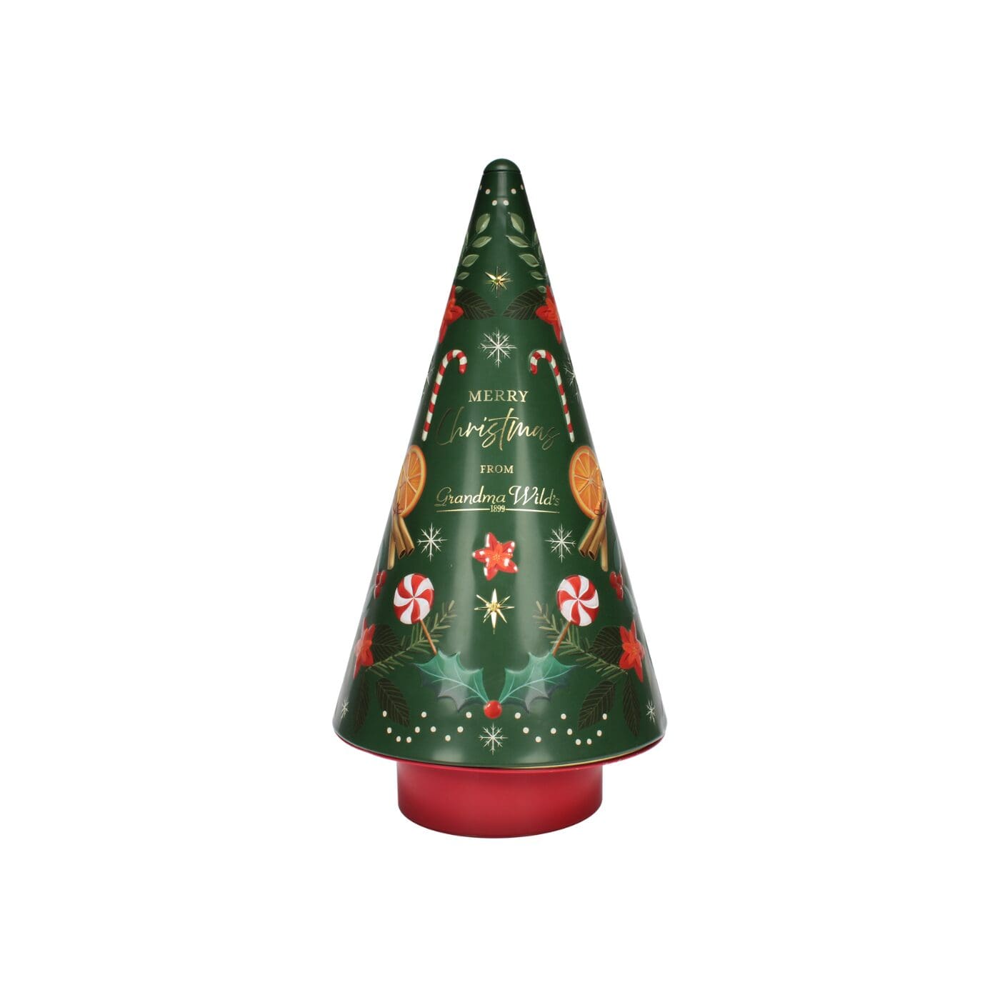 Grandma Wilds Music Tree Gringer Bread Tin 250g
