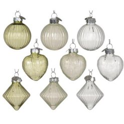 Bauble: Figure Glass Bauble, 5.5cm