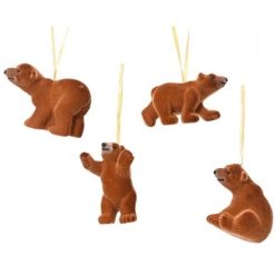 Bauble: Bear Tree Hanger, 8cm