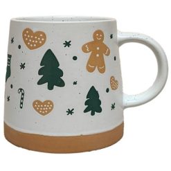 Gingerbread Man Tapered Mug, 13cm