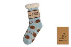 BARTLEBY? FUNKY COSY SOCK 4-8 HEDGEHOG