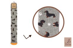 BARTLEBY? FUNKY WELLY SOCK 4-8 SAUSAGE DOG