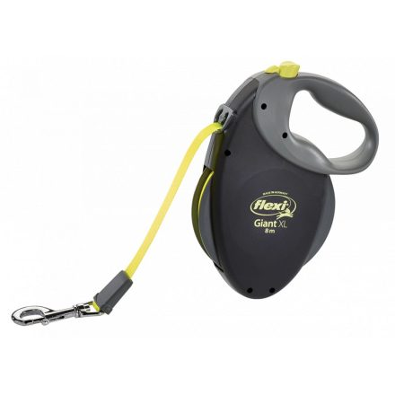 flexi Giant XL Tape 8 m, black with neon yellow tape - Extra Large