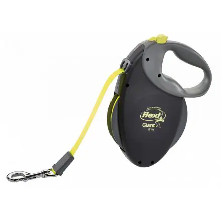 flexi Giant XL Tape 8 m, black with neon yellow tape - Extra Large
