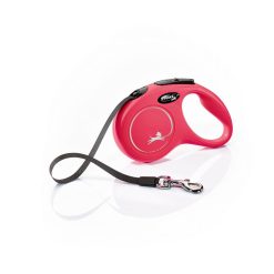 flexi New Classic S Tape 5 m, red - Small