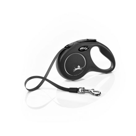 flexi New Classic S Tape 5 m, black - Small