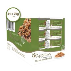 Applaws Cat Tin Tuna & Seaweed - 70g, case of 24