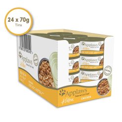 Applaws Kitten Chicken - 70g, case of 24