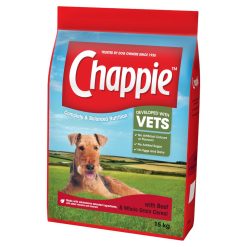 Chappie Dog Complete Dry with Beef and Wholegrain Cereal - 15kg